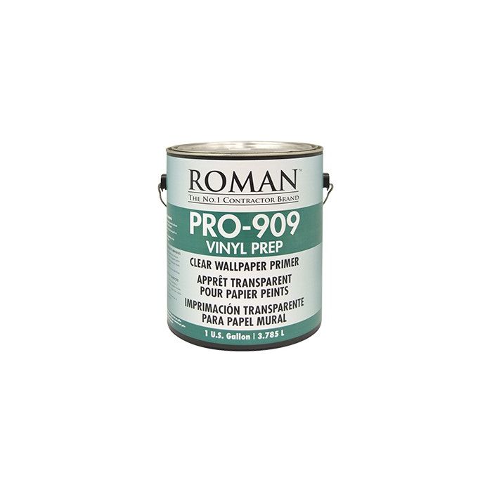 Roman PRO-909 1gal Vinyl Prep Clear Wallpaper Primer
