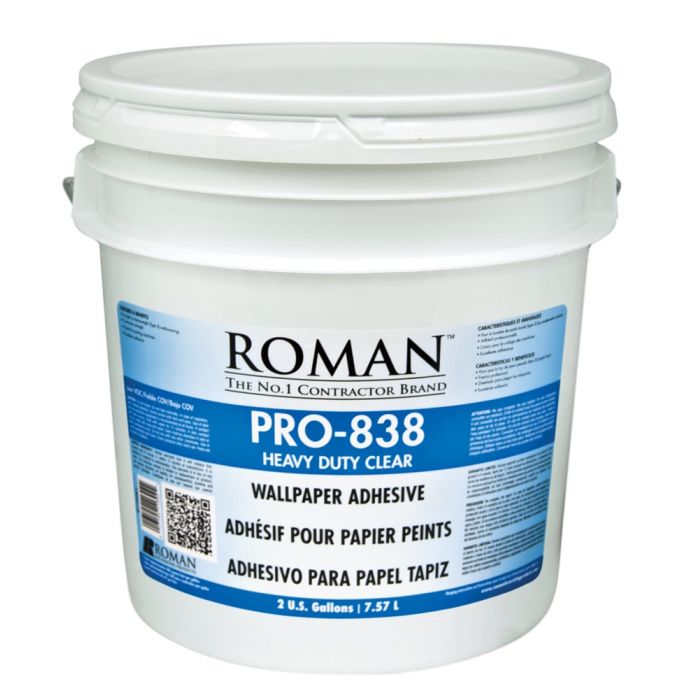 Roman PRO-838 Clear Heavy Duty Adhesives