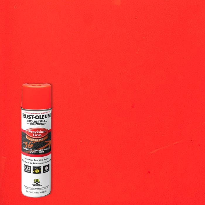 Rust-Oleum Industrial Choice Solvent-Based Inverted Marking Spray Paints