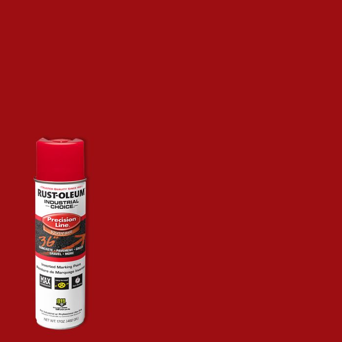 Rust-Oleum Industrial Choice Solvent-Based Inverted Marking Spray Paints