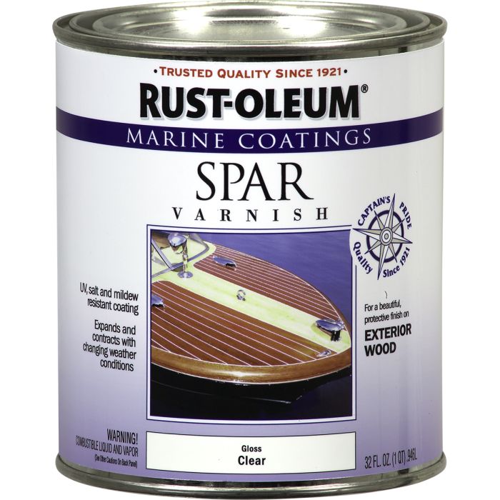 Rust-Oleum 1qt Gloss Marine Spar Varnish