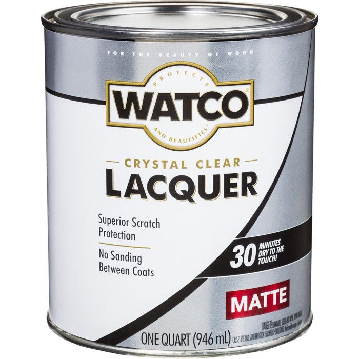 Watco Clear Lacquer Wood Finishes