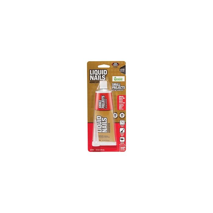 Liquid Nails 4oz Tube Multi Purpose Home Repair Adhesive 20 VOC