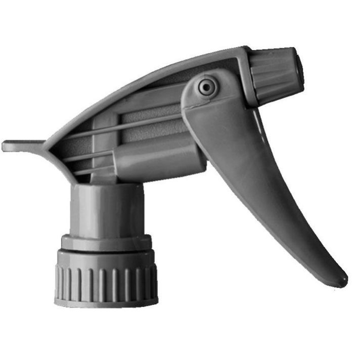 Tolco 9-1/4" Grey Model 320Cr Trigger Sprayer Chem Resistant Dip Tube