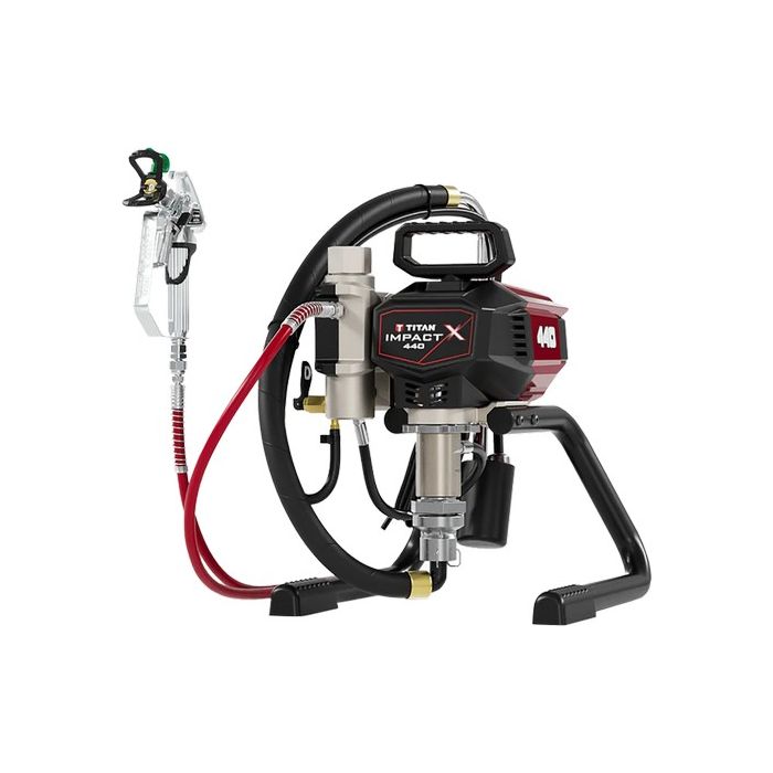 Titan Impact X 440 Skid Style Airless Paint Sprayer Complete 120V