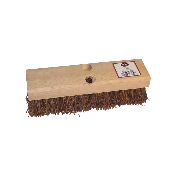 DQB 10" Palmyra Deck Scrub Brush