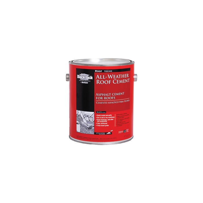 Gardner Gibson 1gal Black Jack Premium Fibered Roof Cement