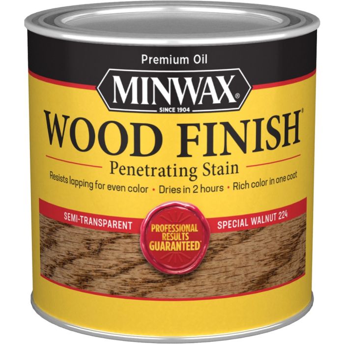 Minwax Oil-Based Semi-Transparent Penetrating Wood Finish Stains (High Performance)
