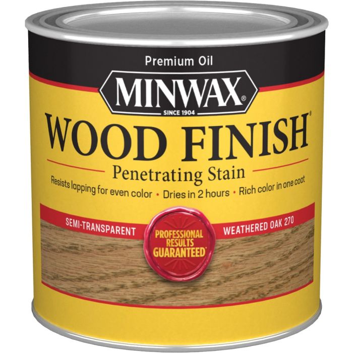 Minwax Oil-Based Semi-Transparent Penetrating Wood Finish Stains (High Performance)
