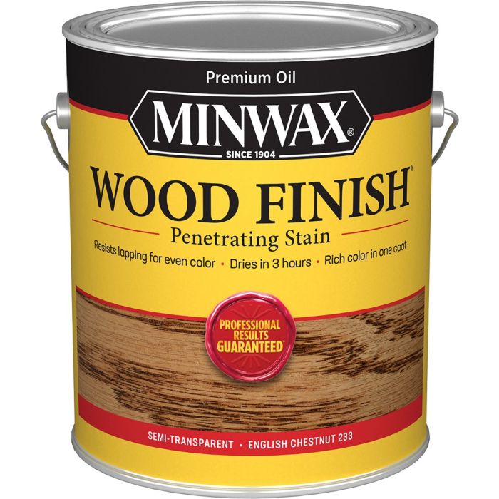 Minwax Oil-Based Semi-Transparent Penetrating Wood Finish Stains (Low Odor)