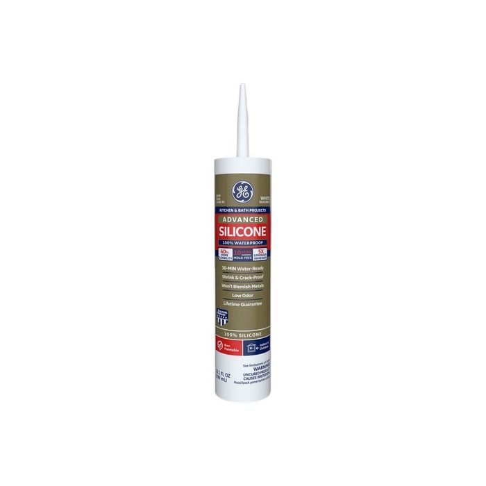 GE Silicone II Advanced Kitchen & Bath Sealants