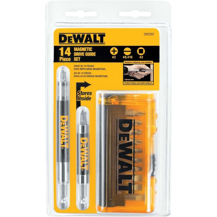 DeWalt Magnetic Drive Guide Set (14pc)