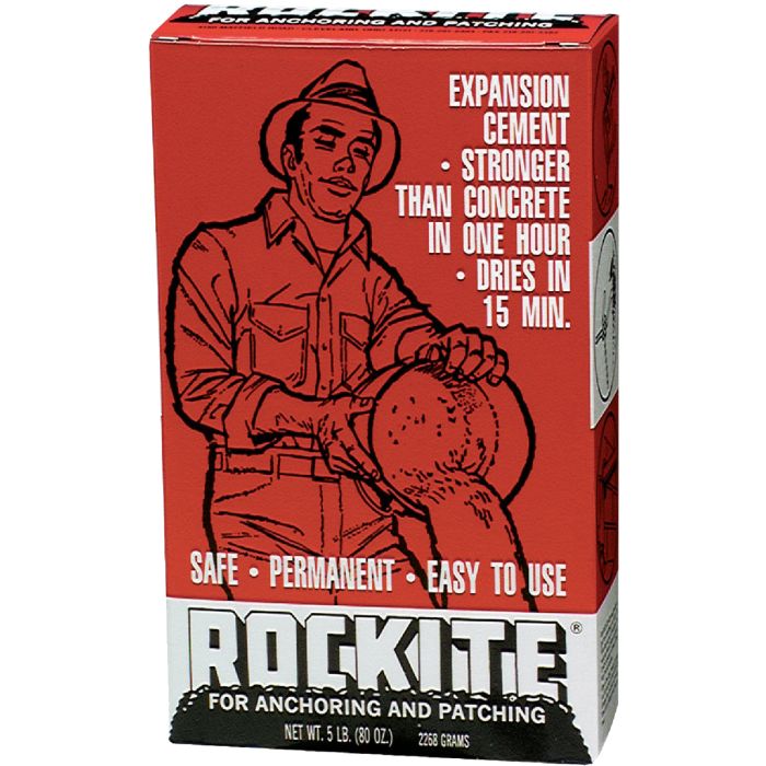 Rockite Box of Anchoring Cement