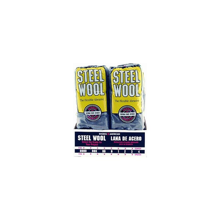 Rhodes American Steel Wool 16 Pad Poly Sleeves