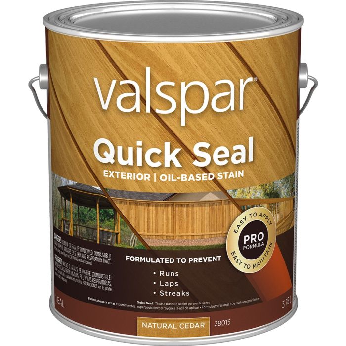 Valspar Quick Seal Exterior Oil-Based Stains