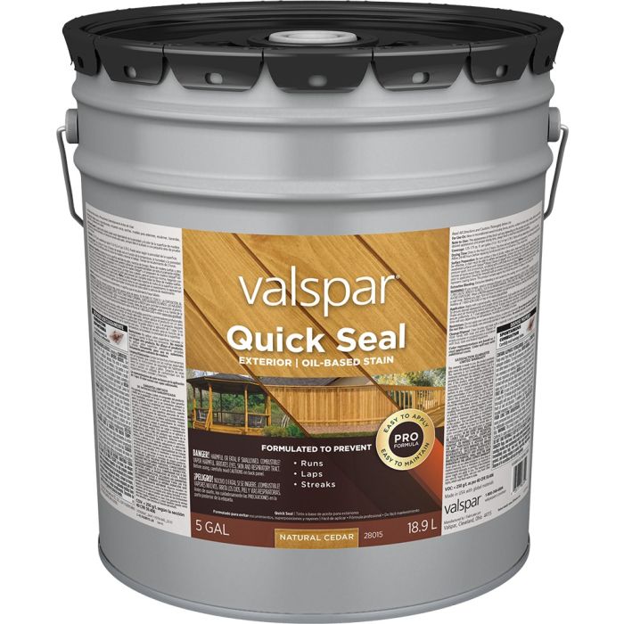 Valspar Quick Seal Exterior Oil-Based Stains