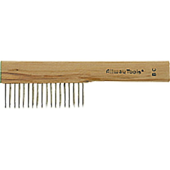 Allway Brush Comb Hardwood Handle