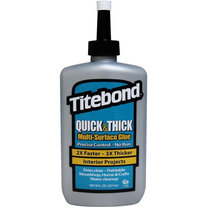 Franklin 8oz Titebond Quick & Thick Multi-Surface Glue