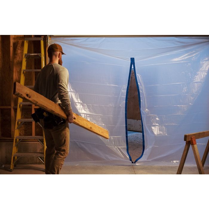 Trimaco 2.75" x 7' E-Z UP Peel and Stick Zippers (2pk)