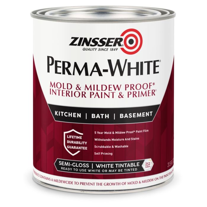 Zinsser Interior Perma-White Mold & Mildew Proof Paints