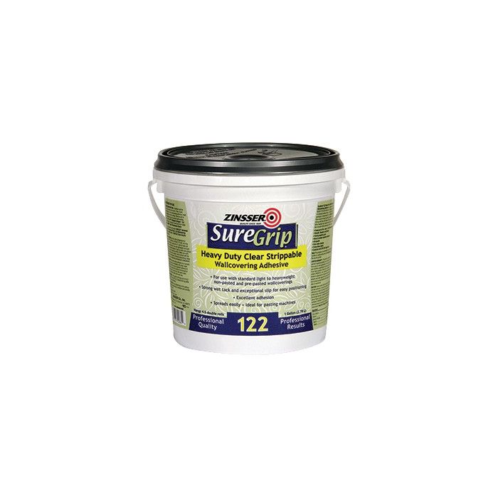 Zinsser 1G Suregrip 122 HD Clear Strippable Wallcovering Adhesive