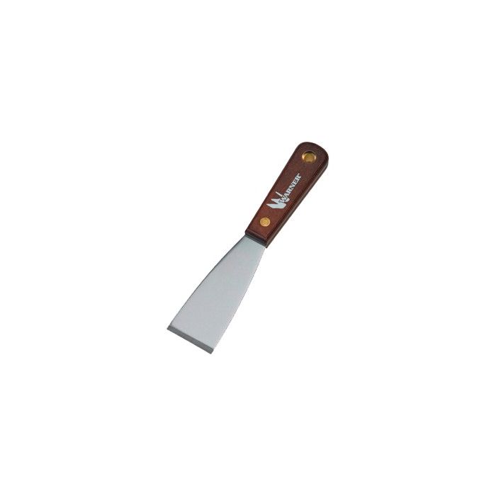 Warner 1-1/2" Stiff Putty Knife Rosewood Handle