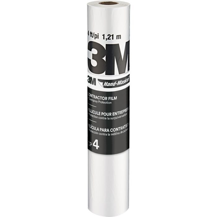3M .35mil Hand-Masker Contractors Plastic 4 in. x 180 in.