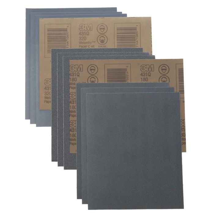 3M 9" x 11" 80C Wetordry Paper Sheet (50 per Pack)