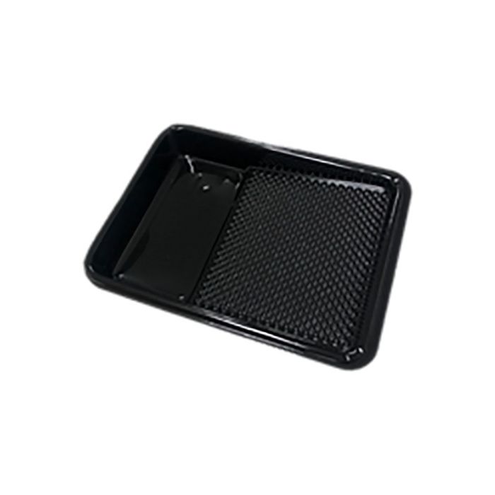 Midstate Plastics Black Universal Paint Tray Liner - Fits 1qt Metal Trays (Case of 50)