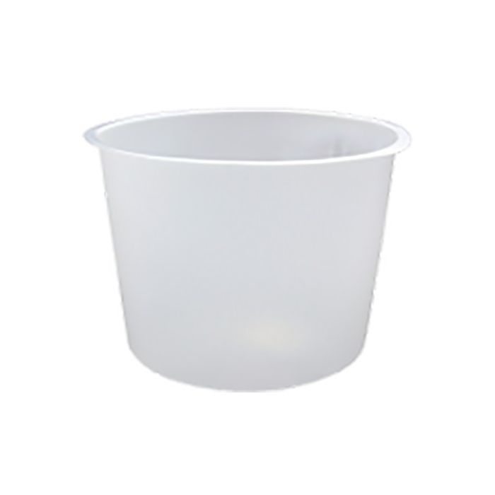 Midstate Plastics 5qt Clear Pail Liner Fits Metal/Plastic