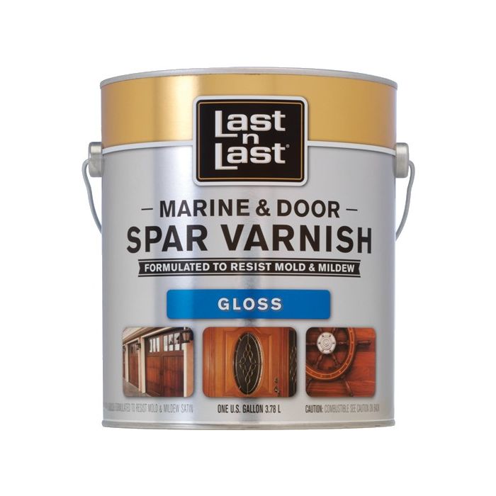 Last n Last 1gal Gloss Marine & Door Oil-Based Spar Varnish