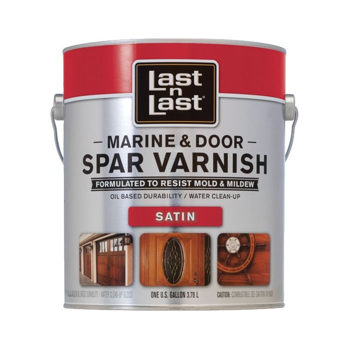 Last n Last Marine & Door Waterborne Spar Varnishes