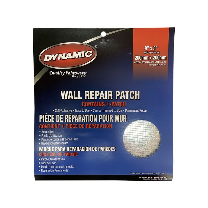 Dynamic 8" x 8" (200mm x 200mm) Drywall Repair Patch