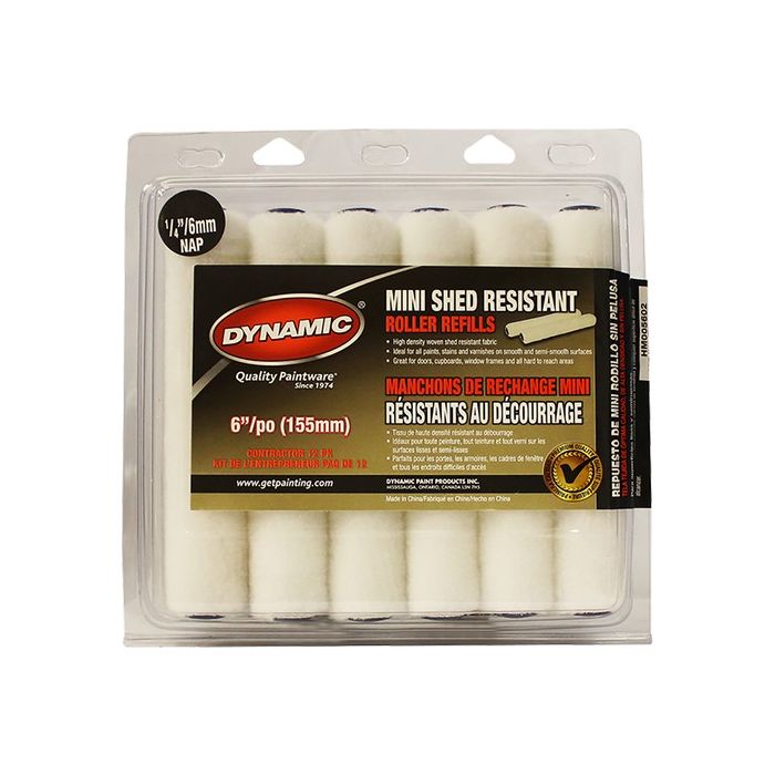 Dynamic Shed Resistant Mini Roller Covers