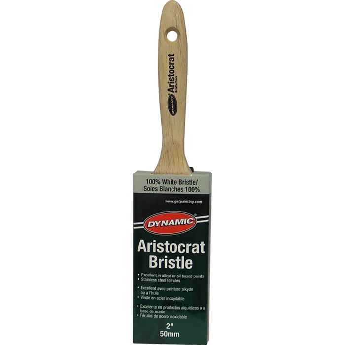 Dynamic Aristocrat White Bristle Paint Brushes