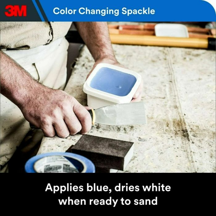 3M 8oz Color Changing High Strength Small Hole Repair Kit Spackling Compound