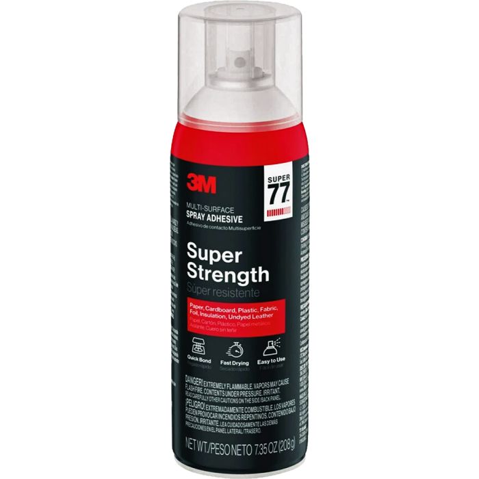 3M 7.35oz Super 77 Multi-Surface Super Strength Spray Adhesive
