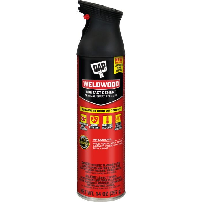 DAP 14oz Weldwood Contact Cement Original Spray Adhesive