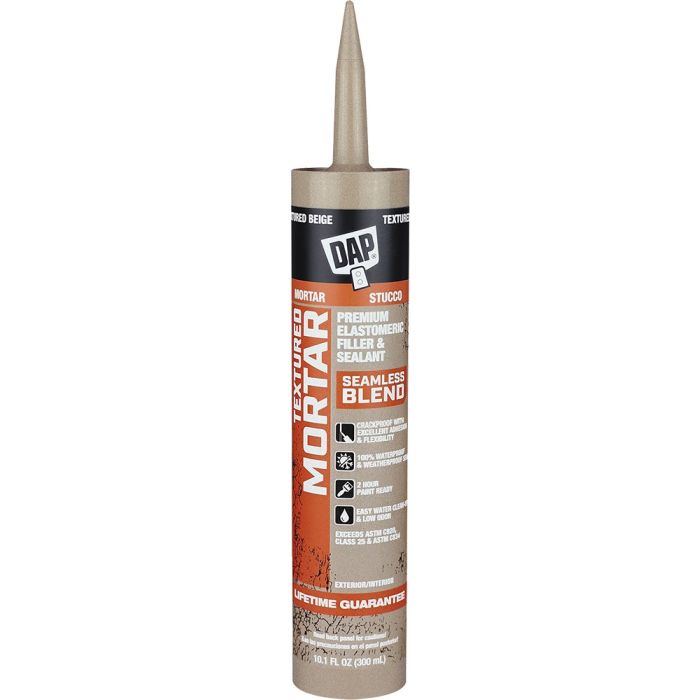 DAP Textured Mortar Premium Elastomeric Latex Filler & Sealant (10.1 oz)