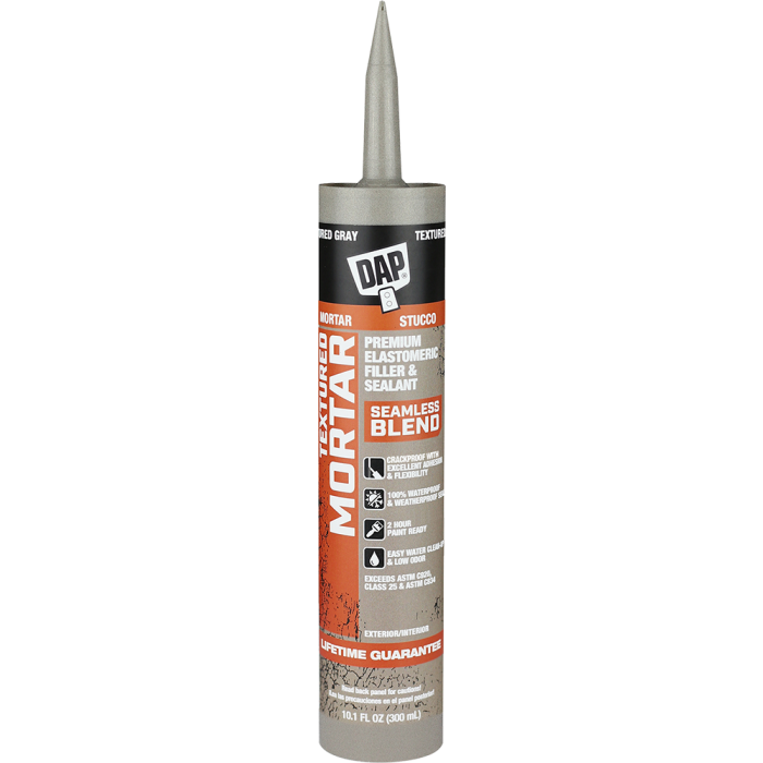 DAP Textured Mortar Premium Elastomeric Latex Filler & Sealant (10.1 oz)