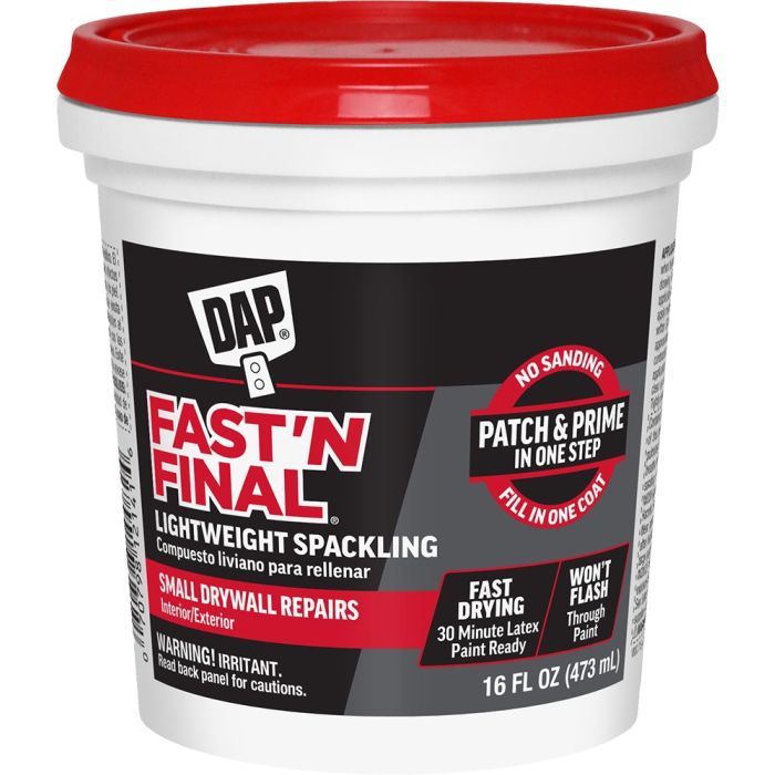 DAP Fast-n-Final Lightweight Spackling