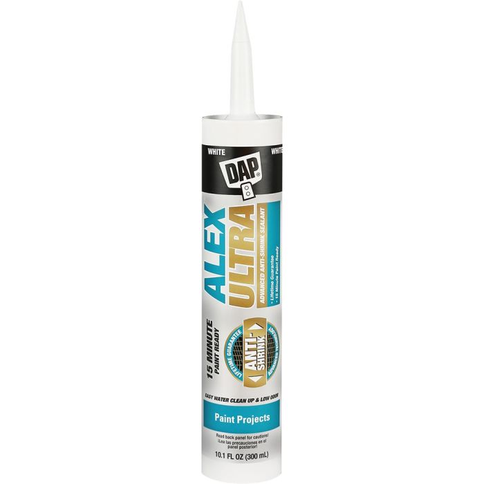 DAP 10.1oz White Alex Ultra Advanced Latex Sealant