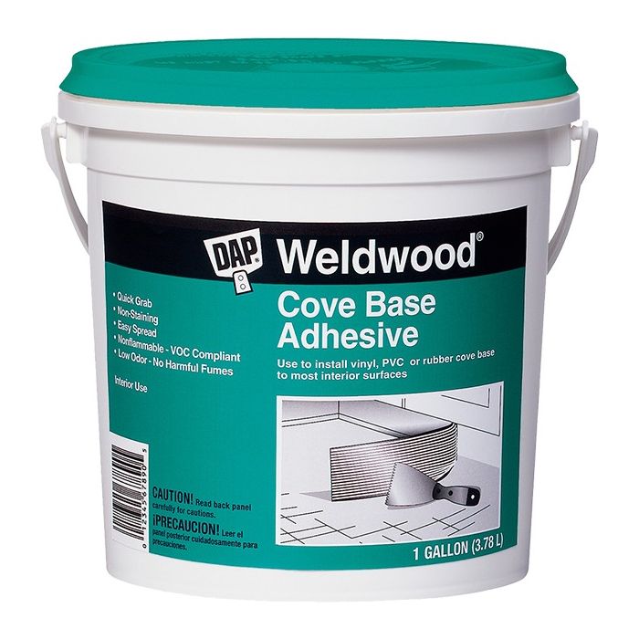DAP 1gal Weldwood Cove Base Adhesive