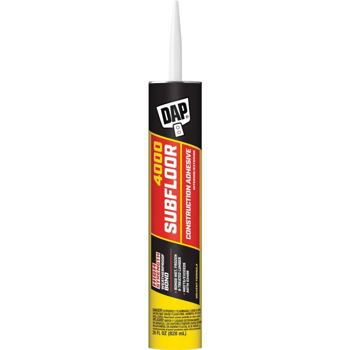DAP 28oz 4000 Subfloor Construction Adhesive