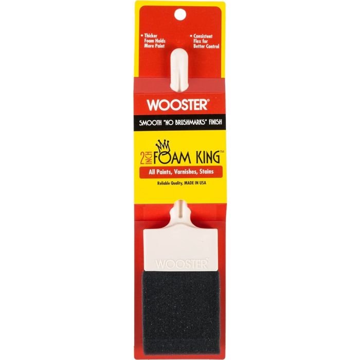 Wooster Foam King Paint Brushes