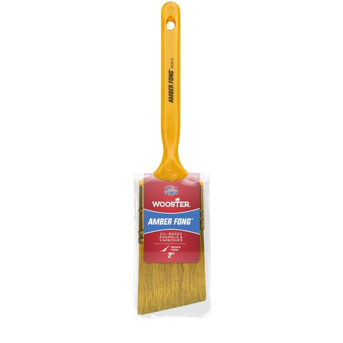 Wooster Amber Fong Brown China Bristle Paint Brushes