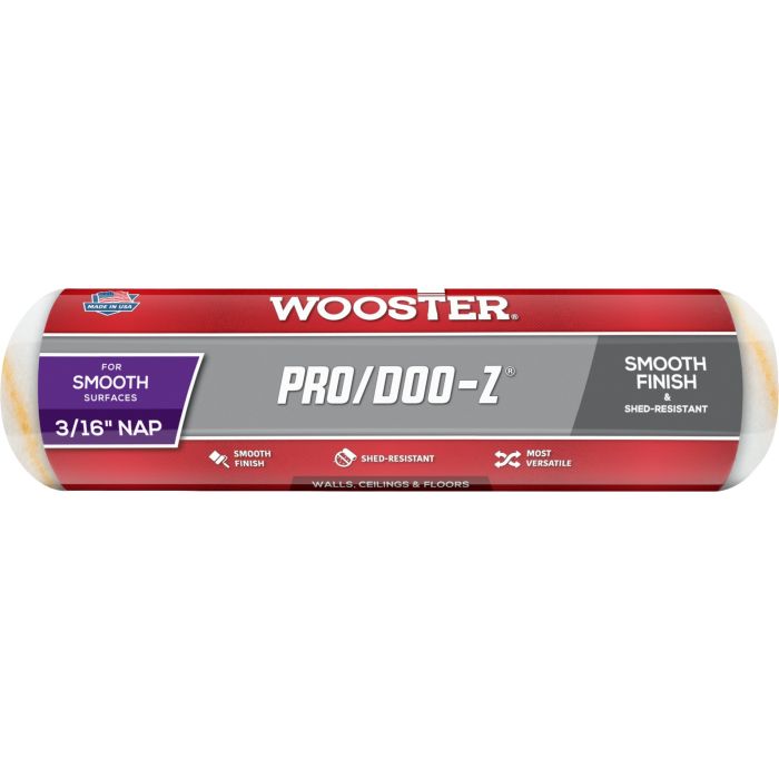 Wooster 9" x 3/16" Nap Pro/Doo-Z Roller Cover