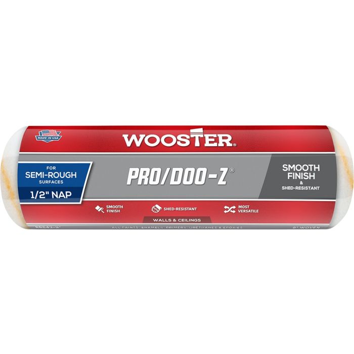 Wooster 9" x 1/2" Nap Pro/Doo-Z Roller Cover