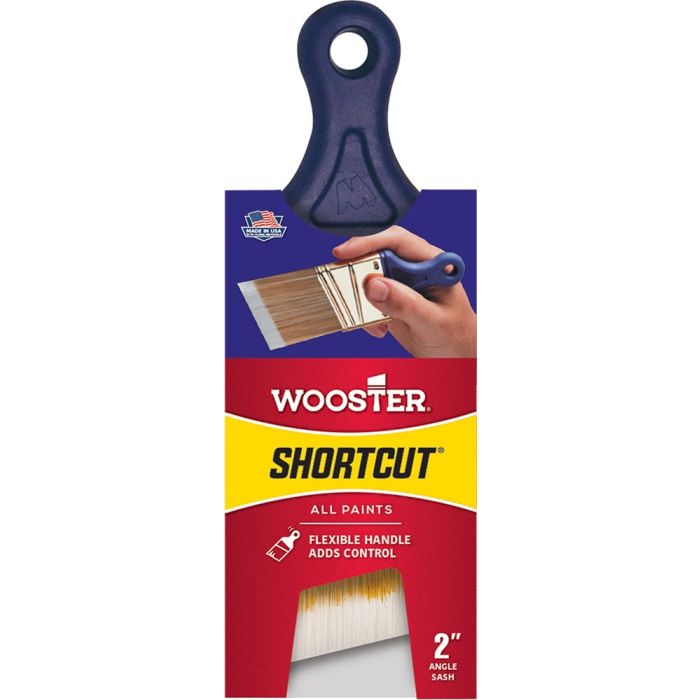Wooster 2" Firm Nylon Angle Sash Shortcut Paint Brush