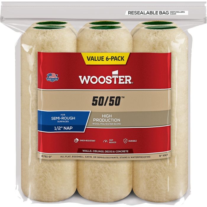 Wooster 50/50 Roller Covers